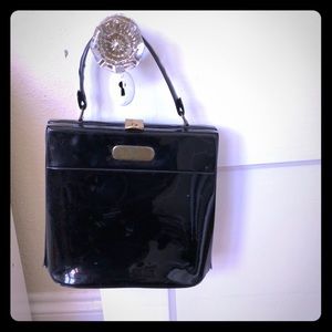 Black vintage purse